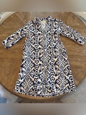 Terzo Millennio Linen Printed Dress